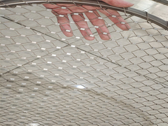 Customizable Stainless Steel Rope Mesh For Building Protection