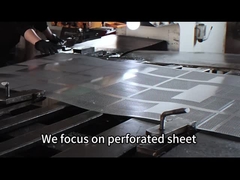 Perforasyonlu levha.