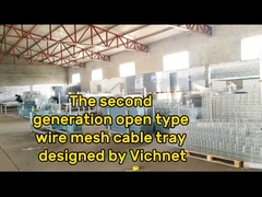 Steel Material Galvanized Surface Wire Mesh Cable Tray