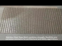 Dayanıklı 316 Paslanmaz Çelik İpi Ağı Dekorasyonu
