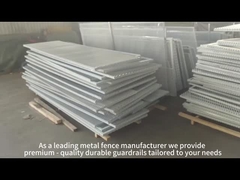 Şantiye Koruması İçin Paslanmaz Çelik PVC Korkuluk