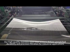 316L stainless steel filter for industrial machinery