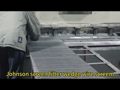 Johnson ekran filtre çentik tel ekran