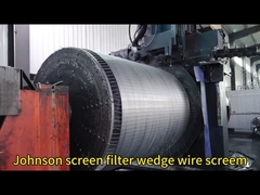 Johnson ekran filtre çentik tel ekran