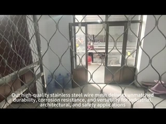 316 Stainless Steel Rope Net For Safety Protection And Decoration