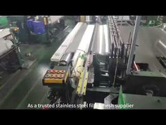 Passivated 316L Stainless Steel Filter Mesh For Food Beverage Straining