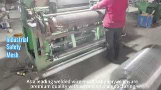 304 Stainless Steel Welded Wire Mesh with Corrosion Resistance for Industrial Safety Guards and Part