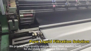Electropolished 316L Stainless Steel Filter Mesh For Fine Liquid Filtration
