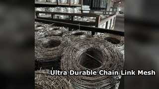 Durable Chain Link Mesh Fence Corrosion Resistant Solution